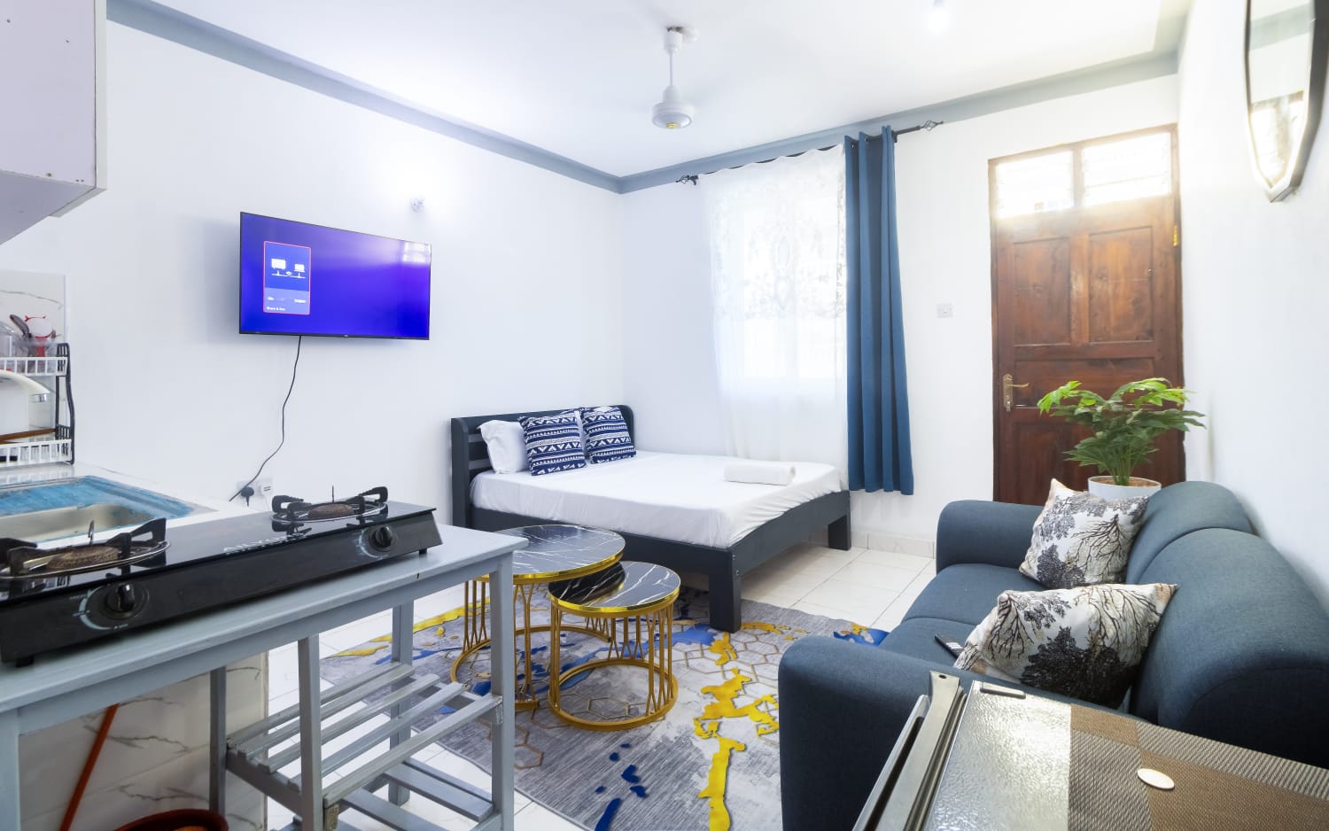 Furnished Studio Apartment  – Baraka Estate, Bamburi (Opposite Safqa Plaza)